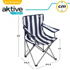 Aktive 82x49.5x64.5 Cm Fixed Folding Chair Steel With Cup Holder 14 Aktive 82x49.5x64.5 Cm Fixed Folding Chair Steel With Cup Holder -Intex || Bestway || GRE Sales Store aktive 82x49.5x64.5 cm fixed folding chair steel with cup holder 5