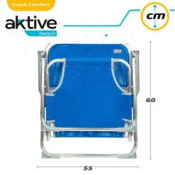 Aktive Fixed Folding Chair Aluminium 55x34x71 Cm With Handle 15 Aktive Fixed Folding Chair Aluminium 55x34x71 Cm With Handle -Intex || Bestway || GRE Sales Store aktive fixed folding chair aluminium 55x34x71 cm with handle 6