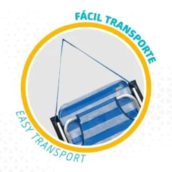 Aktive Fixed Folding Chair Aluminium 55x35x72 Cm -Intex || Bestway || GRE Sales Store aktive fixed folding chair aluminium 55x35x72 cm 3