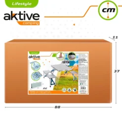 Aktive Folding Camping Table With Benches 139x82x67 Cm 17 Aktive Folding Camping Table With Benches 139x82x67 Cm -Intex || Bestway || GRE Sales Store aktive folding camping table with benches 139x82x67 cm 7