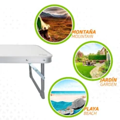 Aktive Folding Table Alluminium 56x34x24 Cm -Intex || Bestway || GRE Sales Store aktive folding table alluminium 56x34x24 cm 4