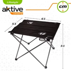 Aktive Textile Folding Table 61x53x51 Cm -Intex || Bestway || GRE Sales Store aktive textile folding table 61x53x51 cm 5