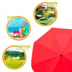 Aktive Umbrella 240 Cm With UV Protection -Intex || Bestway || GRE Sales Store aktive umbrella 240 cm with uv protection 5