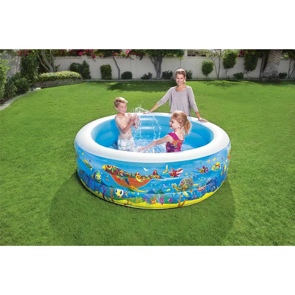 Bestway 196x53 Cm Round Inflatable Pool 5 Bestway 196x53 Cm Round Inflatable Pool - Image 3