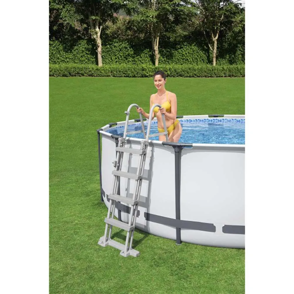 Bestway 4 Step Safety Pool Ladders 122 Cm 6 Bestway 4 Step Safety Pool Ladders 122 Cm - Image 4