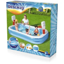 Bestway Basketball 254x168x102 Cm Rectangular Inflatable Pool 8 Bestway Basketball 254x168x102 Cm Rectangular Inflatable Pool -Intex || Bestway || GRE Sales Store bestway basketball 254x168x102 cm rectangular inflatable pool 1