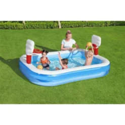 Bestway Basketball 254x168x102 Cm Rectangular Inflatable Pool 9 Bestway Basketball 254x168x102 Cm Rectangular Inflatable Pool -Intex || Bestway || GRE Sales Store bestway basketball 254x168x102 cm rectangular inflatable pool 2