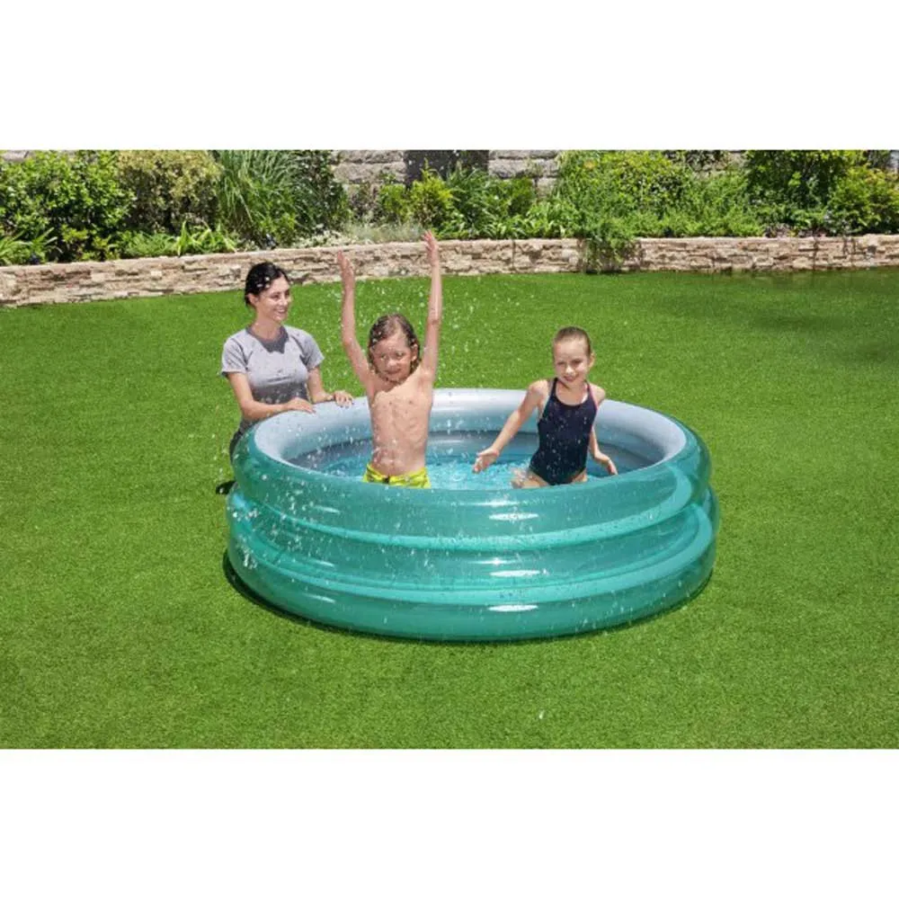 Bestway Big Metallic 170x53 Cm Round Inflatable Pool 7 Bestway Big Metallic 170x53 Cm Round Inflatable Pool - Image 5