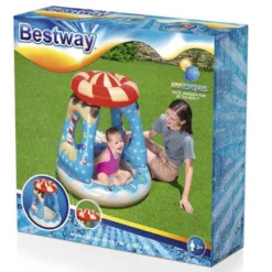 Bestway Candyville 91x91x89 Cm Round Inflatable Pool -Intex || Bestway || GRE Sales Store bestway candyville 91x91x89 cm round inflatable pool 1