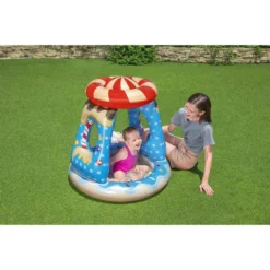 Bestway Candyville 91x91x89 Cm Round Inflatable Pool -Intex || Bestway || GRE Sales Store bestway candyville 91x91x89 cm round inflatable pool 4