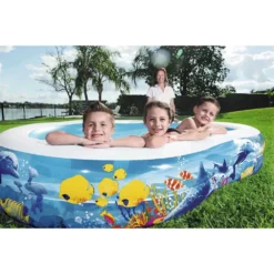 Bestway Family 262x157x46 Cm Oval Inflatable Pool -Intex || Bestway || GRE Sales Store bestway family 262x157x46 cm oval inflatable pool 5