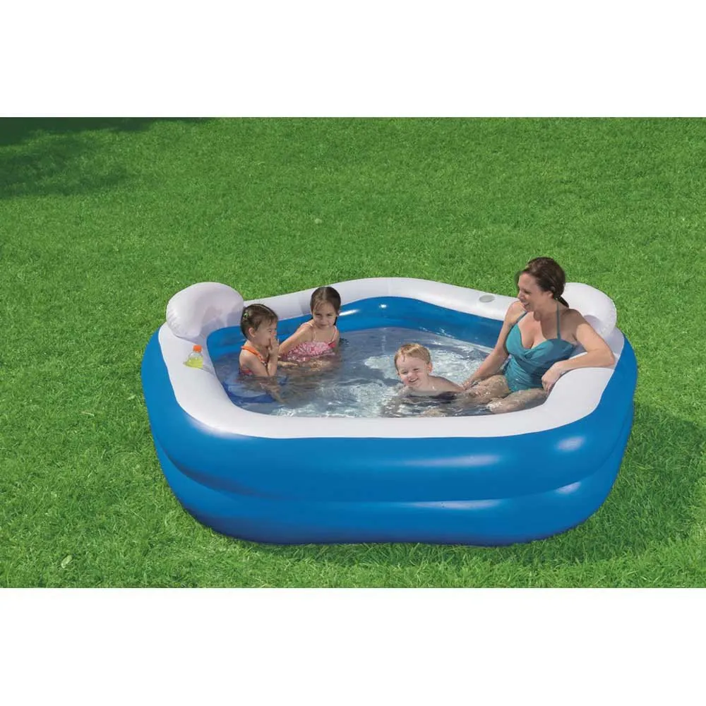 Bestway Family Fun 213x207x69 Cm Square Inflatable Pool 13 Bestway Family Fun 213x207x69 Cm Square Inflatable Pool - Image 11
