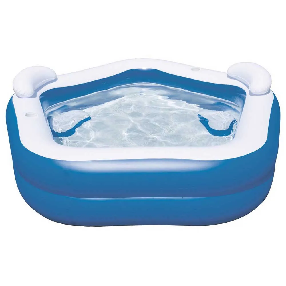 Bestway Family Fun 213x207x69 Cm Square Inflatable Pool 5 Bestway Family Fun 213x207x69 Cm Square Inflatable Pool - Image 3