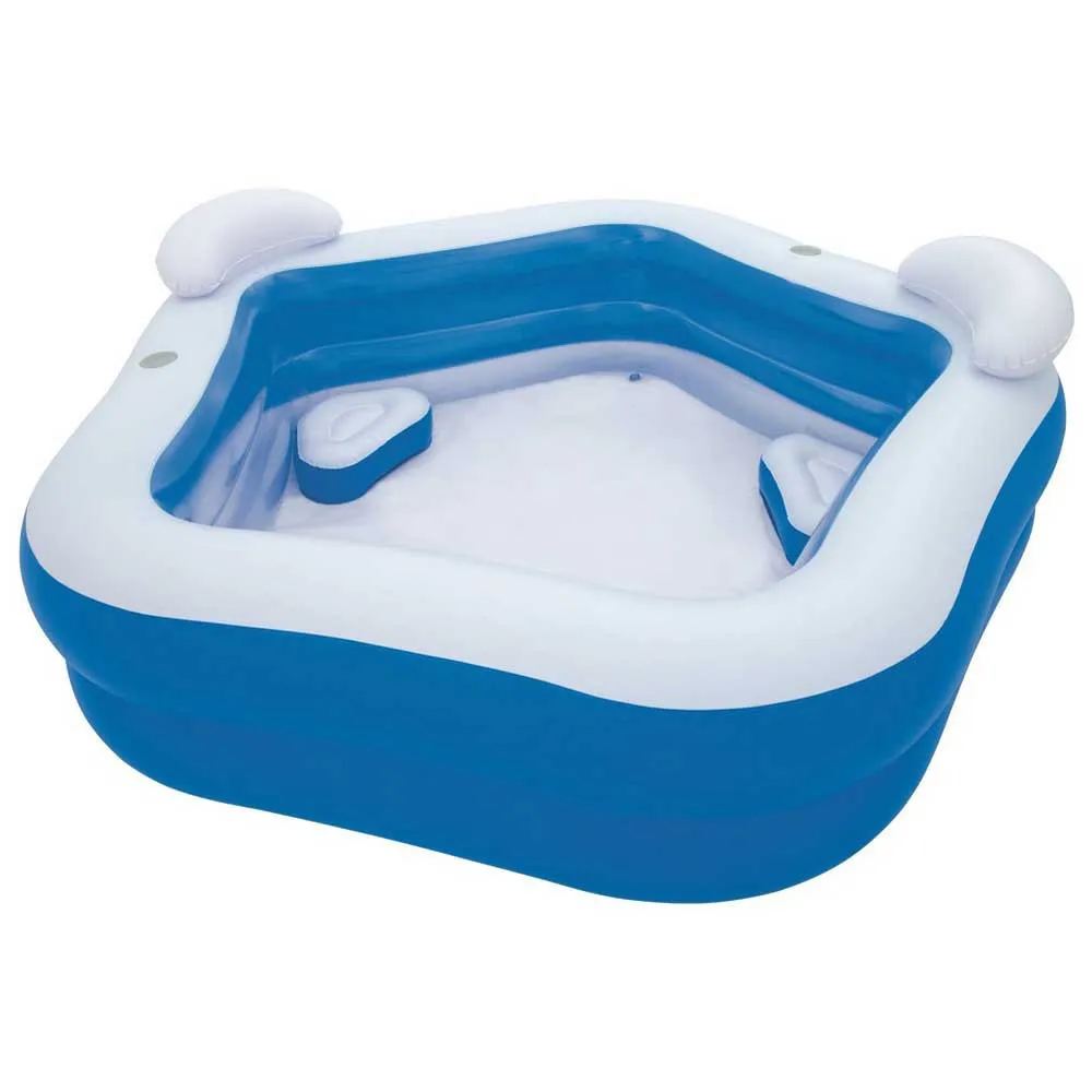 Bestway Family Fun 213x207x69 Cm Square Inflatable Pool 6 Bestway Family Fun 213x207x69 Cm Square Inflatable Pool - Image 4