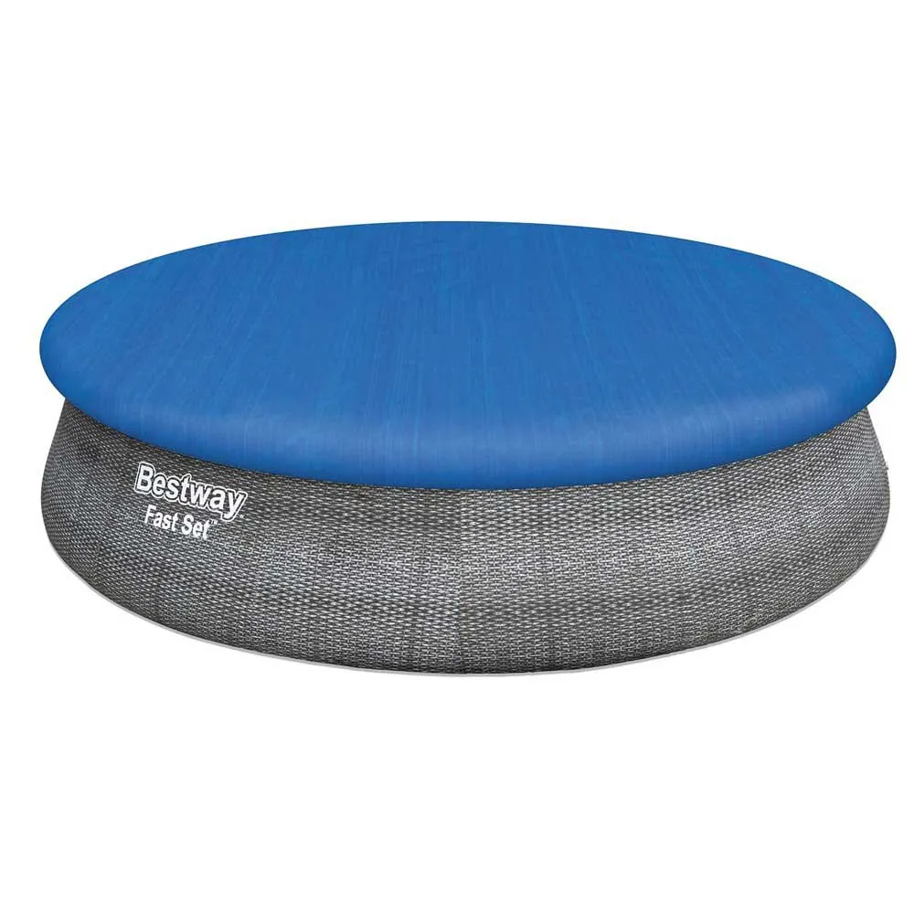 Bestway Fast Set Rattan 457x107 Cm Round Inflatable Pool 6 Bestway Fast Set Rattan 457x107 Cm Round Inflatable Pool - Image 4
