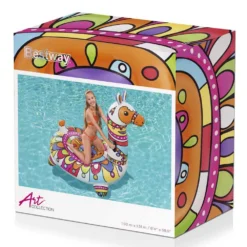 Bestway Llama Pool Air Mattres -Intex || Bestway || GRE Sales Store bestway llama pool air mattres 3