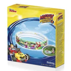 Bestway Mickey Mouse And The Roadster Racers 122x25 Cm Round Inflatable Pool -Intex || Bestway || GRE Sales Store bestway mickey mouse and the roadster racers 122x25 cm round inflatable pool 3