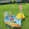 Bestway Paddling Pool With Slide And Fish 280X257 Cm -Intex || Bestway || GRE Sales Store bestway paddling pool with slide and fish 280x257 cm