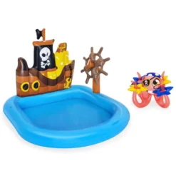 Bestway Pirate Boat Inflatable Pool 140x130x104 Cm -Intex || Bestway || GRE Sales Store bestway pirate boat inflatable pool 140x130x104 cm 2