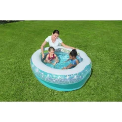 Bestway Sparkle Shell 150x127x43 Cm Round Inflatable Pool -Intex || Bestway || GRE Sales Store bestway sparkle shell 150x127x43 cm round inflatable pool 3