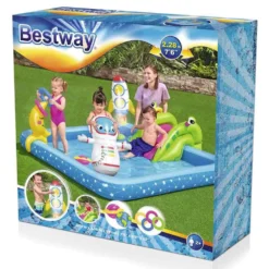 Bestway Square Inflatable Play Pool 15 Bestway Square Inflatable Play Pool -Intex || Bestway || GRE Sales Store bestway square inflatable play pool 3