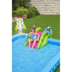 Bestway Square Inflatable Play Pool 18 Bestway Square Inflatable Play Pool -Intex || Bestway || GRE Sales Store bestway square inflatable play pool 6
