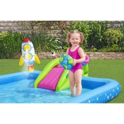 Bestway Square Inflatable Play Pool 19 Bestway Square Inflatable Play Pool -Intex || Bestway || GRE Sales Store bestway square inflatable play pool 7