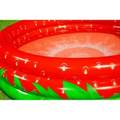 Bestway Sweet Strawberry 160x38 Cm Round Inflatable Pool -Intex || Bestway || GRE Sales Store bestway sweet strawberry 160x38 cm round inflatable pool 3