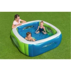 Bestway Window 168x168x56 Cm Square Inflatable Pool -Intex || Bestway || GRE Sales Store bestway window 168x168x56 cm square inflatable pool 10