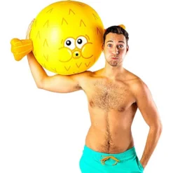 Puffer Fish Beach Ball -Intex || Bestway || GRE Sales Store bigmouth inc puffer fish beach ball 2