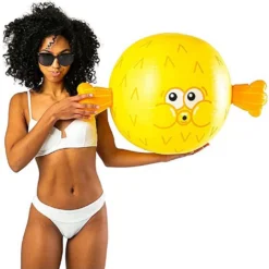 Puffer Fish Beach Ball -Intex || Bestway || GRE Sales Store bigmouth inc puffer fish beach ball 3