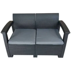 Capri Resin Garden Furniture Set Ratan-Effect -Intex || Bestway || GRE Sales Store chillvert capri resin garden furniture set ratan effect 3