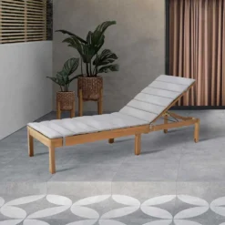 Milan FSC Eucalyptus Sun Lounger 191.10x59.60x86.90cm -Intex || Bestway || GRE Sales Store chillvert milan fsc eucalyptus sun lounger 191.10x59.60x86.90cm 3
