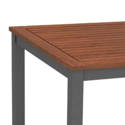 Napoles FSC Eucalyptus Rectangle Table 140x79.7x74.4cm -Intex || Bestway || GRE Sales Store chillvert napoles fsc eucalyptus rectangle table 140x79.7x74.4cm 2