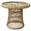 Parma Rattan Round Table 60cm 1 Parma Rattan Round Table 60cm -Intex || Bestway || GRE Sales Store chillvert parma rattan round table 60cm