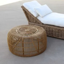 Parma Rattan Round Table 83cm -Intex || Bestway || GRE Sales Store chillvert parma rattan round table 83cm 7