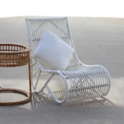 Parma Rattan Sun Lounger 61x94x85cm -Intex || Bestway || GRE Sales Store chillvert parma rattan sun lounger 61x94x85cm 1