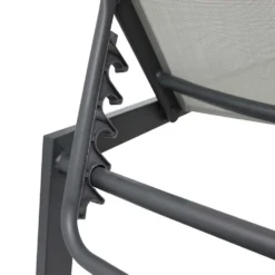 Pisa Aluminium Sun Lounger 203x64x43cm -Intex || Bestway || GRE Sales Store chillvert pisa aluminium sun lounger 203x64x43cm 3