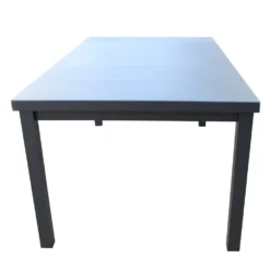 Sicilia Extandable Aluminium And Glass Rectangle Table 180/240x100x75cm -Intex || Bestway || GRE Sales Store chillvert sicilia extandable aluminium and glass rectangle table 180 240x100x75cm 4