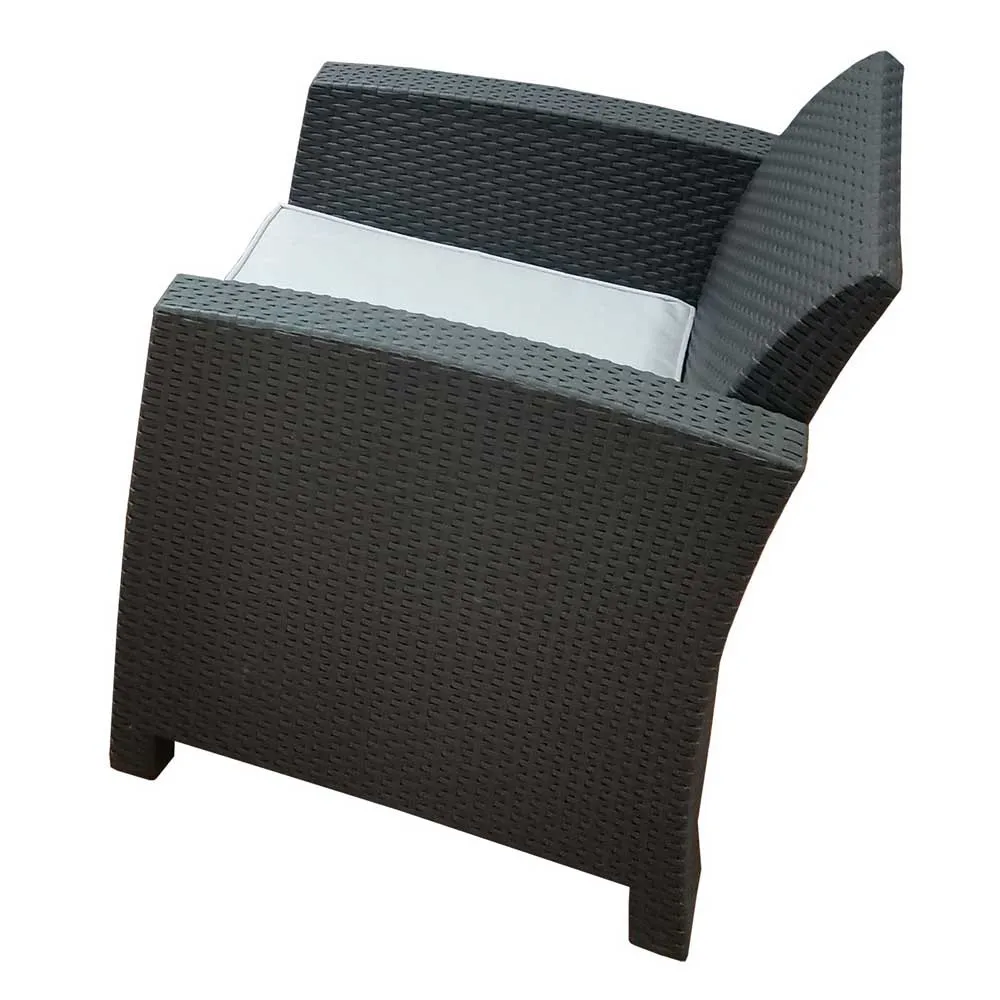 Siena Resin Garden Furniture Set Ratan-Effect 4 Siena Resin Garden Furniture Set Ratan-Effect - Image 2