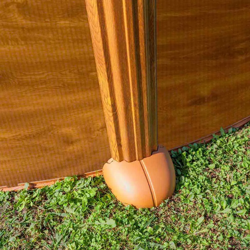 Amazonia Oval Steel Pool Wood Aspect 730x375x132 Cm 7 Amazonia Oval Steel Pool Wood Aspect 730x375x132 Cm - Image 5