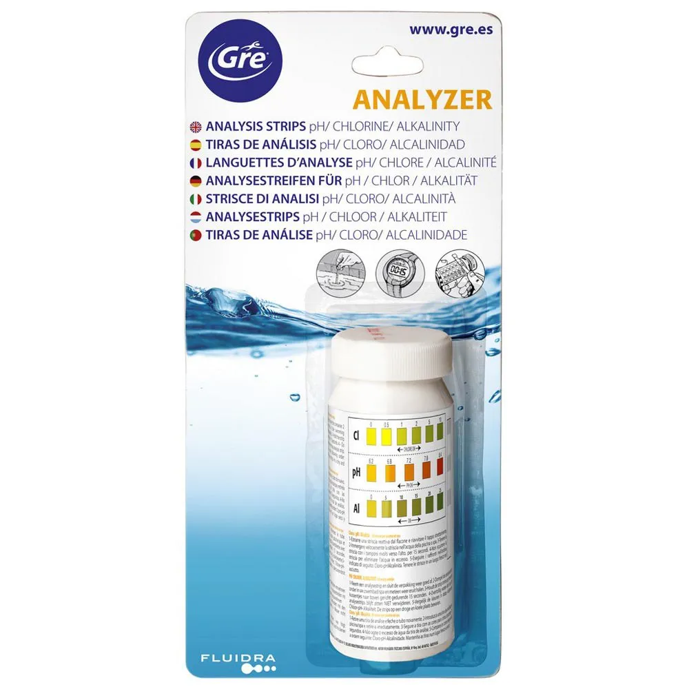 Chlorine+pH+Alkalinity Analysis 50 Strips 4 Chlorine+pH+Alkalinity Analysis 50 Strips - Image 2