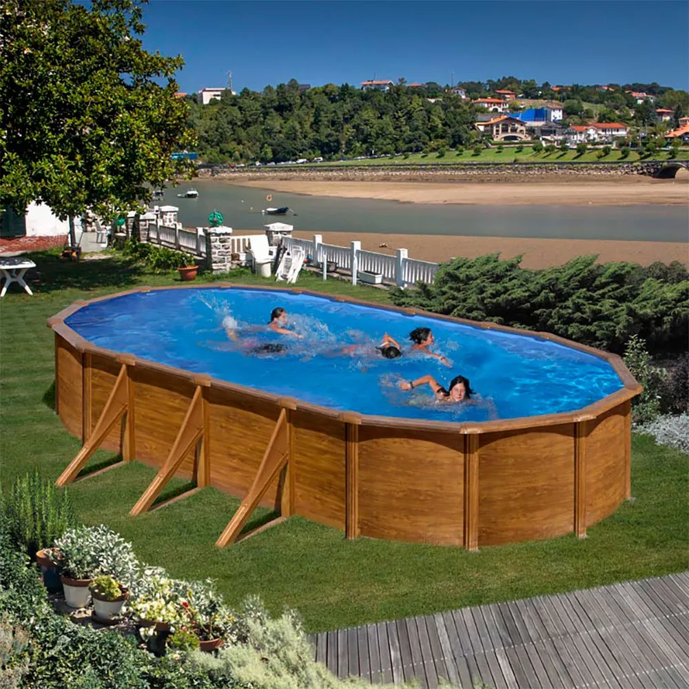 Pacific Steel Wood Aspect Pool 730x375x120 Cm 3 Pacific Steel Wood Aspect Pool 730x375x120 Cm - Image 2