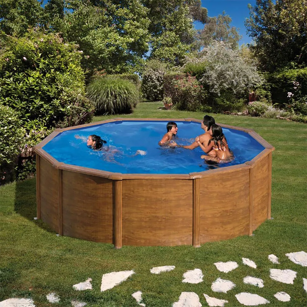 Steel Wood Aspect Pool Pacific 460x120 Cm 4 Steel Wood Aspect Pool Pacific 460x120 Cm - Image 2