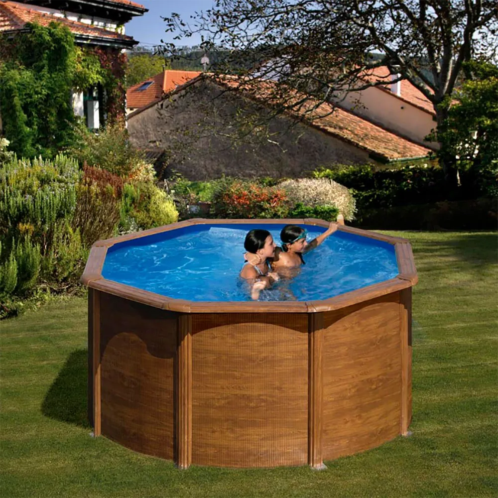 Steel Wood Pool Pacific 240x120 Cm 4 Steel Wood Pool Pacific 240x120 Cm - Image 2