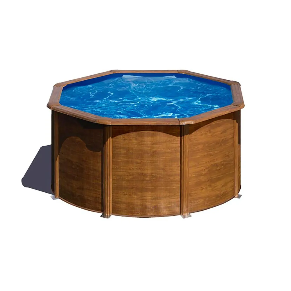 Steel Wood Pool Pacific 240x120 Cm 3 Steel Wood Pool Pacific 240x120 Cm