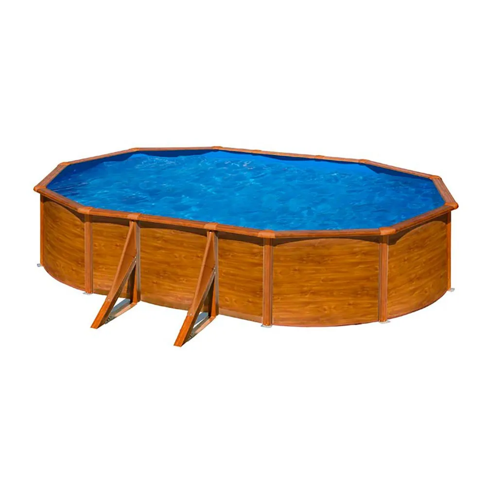 Steel Wood Pool Pacific 500x300x120 Cm 3 Steel Wood Pool Pacific 500x300x120 Cm