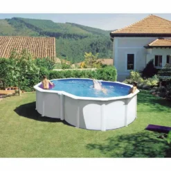 Varadero Eight Form Steel Pool 500x340x120 Cm -Intex || Bestway || GRE Sales Store gre pools varadero eight form steel pool 500x340x120 cm 2