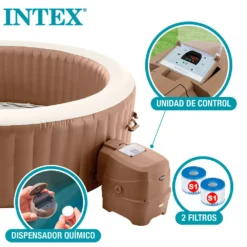 Intex Bubble Massage PureSpa Pool 15 Intex Bubble Massage PureSpa Pool -Intex || Bestway || GRE Sales Store intex bubble massage purespa pool 4