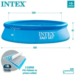 Intex Easy Set 305x61 Cm Pool -Intex || Bestway || GRE Sales Store intex easy set 305x61 cm pool 4